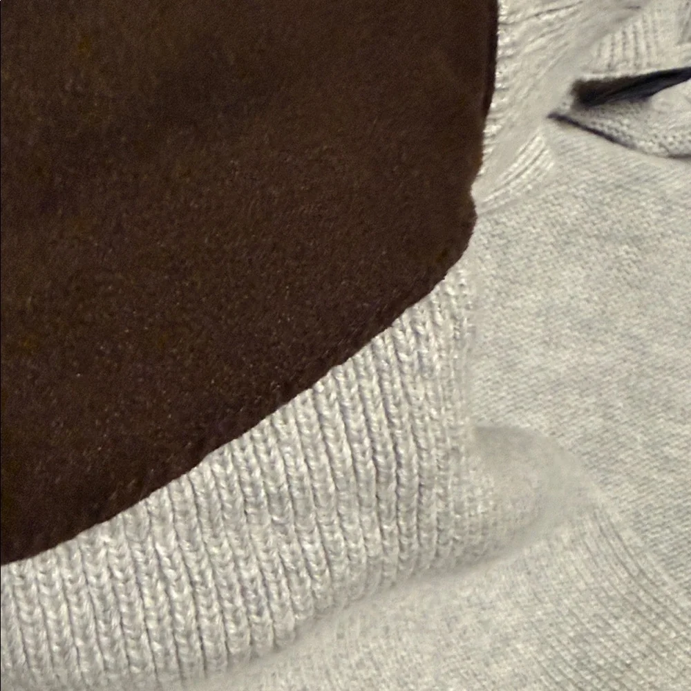 Chaps Men's Gray Sleeveless Sweater Vest - Picture 3 of 4